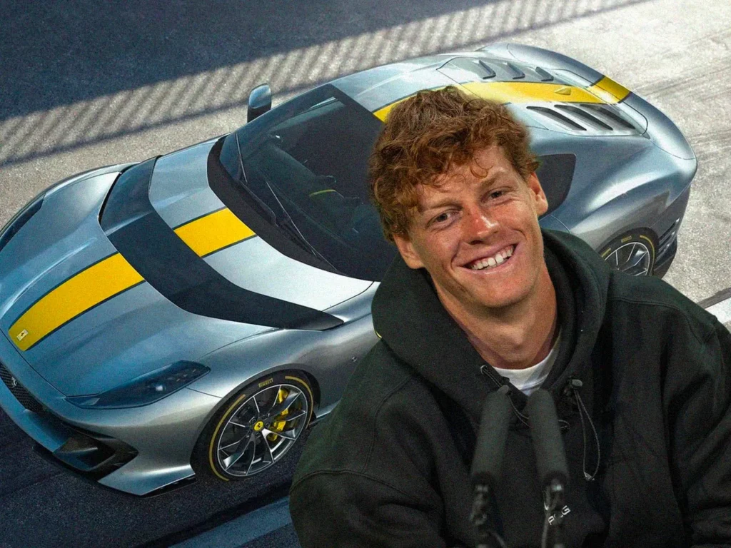 sinner ferrari 812 competizione