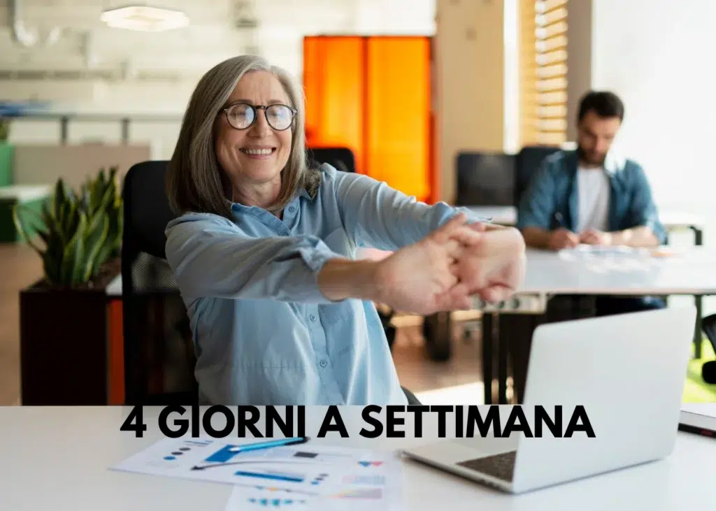 lavorare 4 giorni a settimana